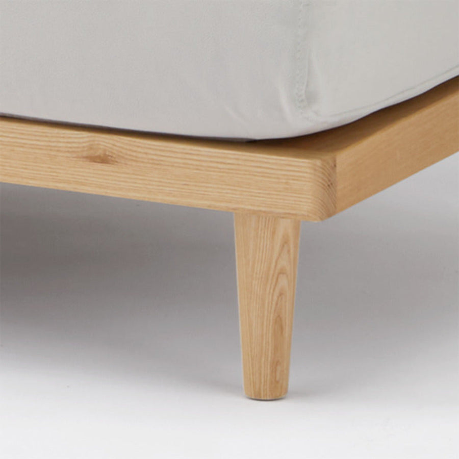 KUUM FlexCrio Sofa 2seater Natural 木製ナチュラル
