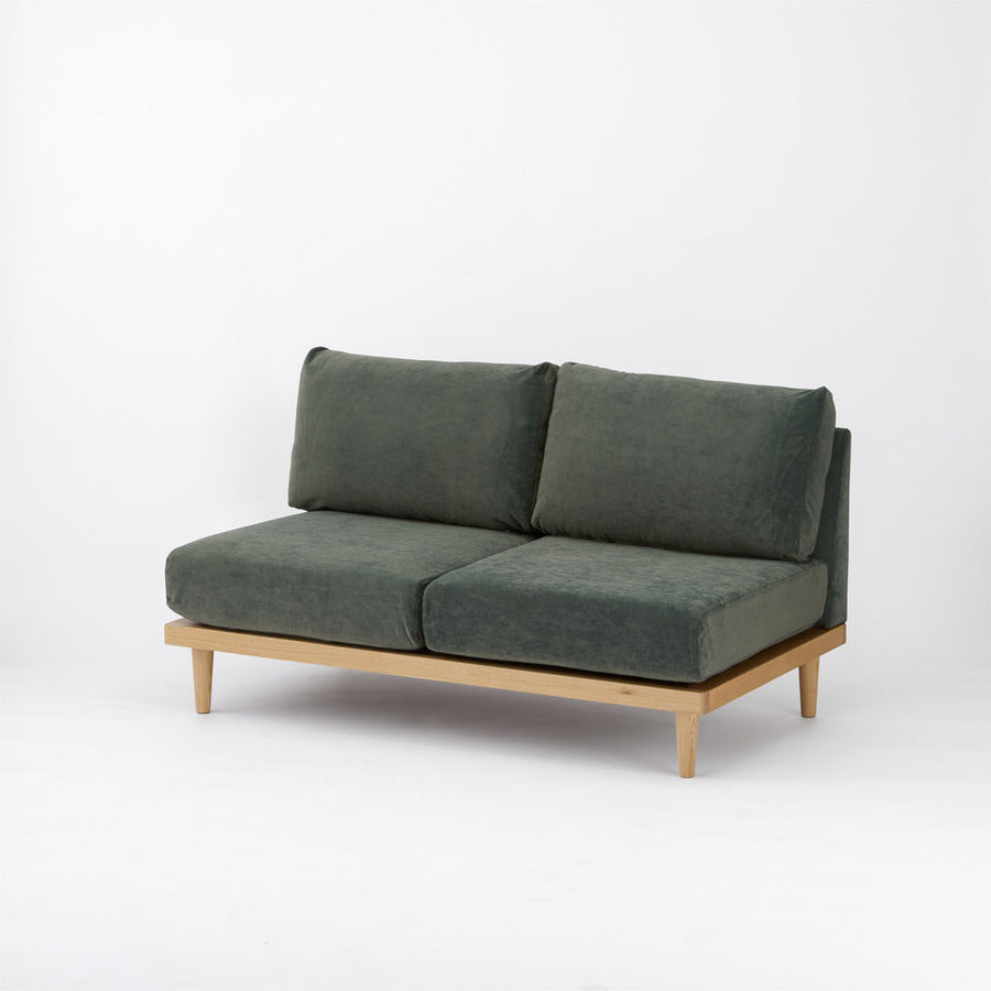 KUUM FlexCrio Sofa 2seater Natural 木製ナチュラル
