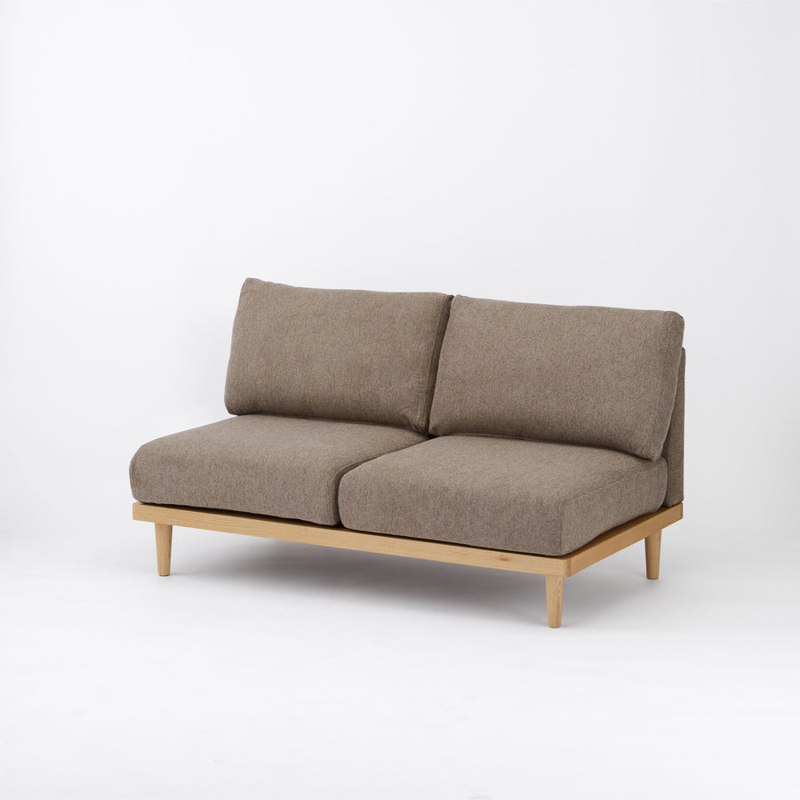 KUUM FlexCrio Sofa 2seater Natural 木製ナチュラル