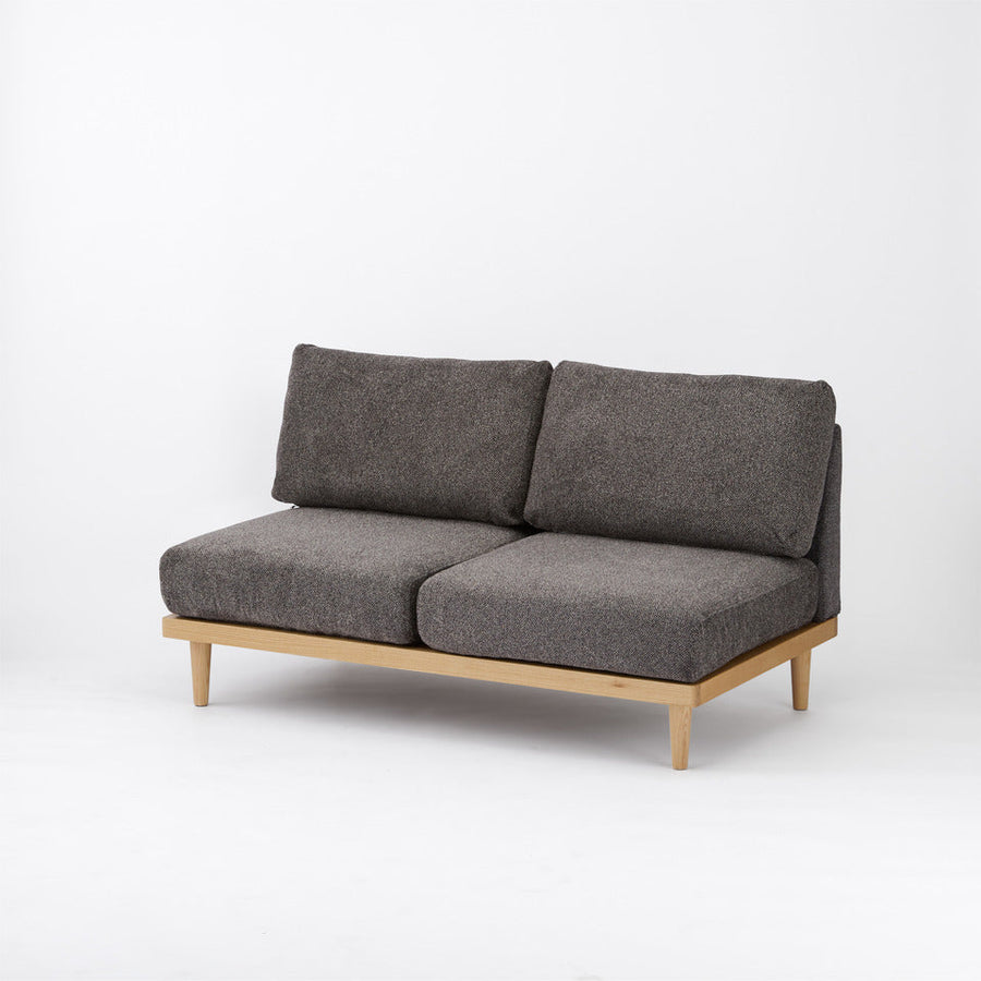 KUUM FlexCrio Sofa 2seater Natural 木製ナチュラル