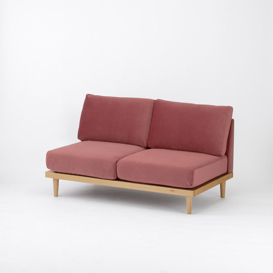 KUUM FlexCrio Sofa 2seater Natural 木製ナチュラル
