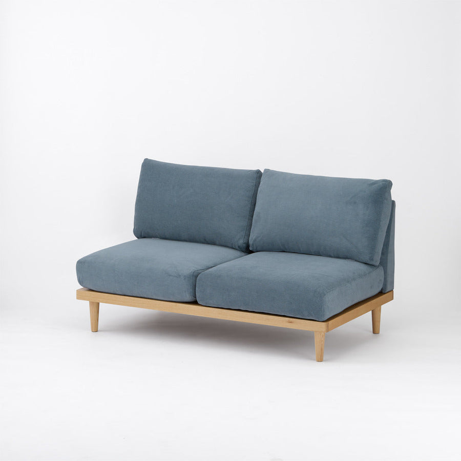 KUUM FlexCrio Sofa 2seater Natural 木製ナチュラル