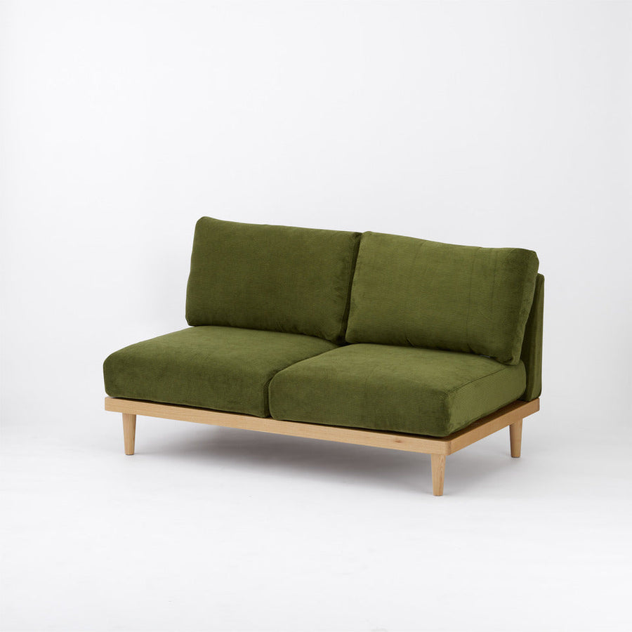 KUUM FlexCrio Sofa 2seater Natural 木製ナチュラル