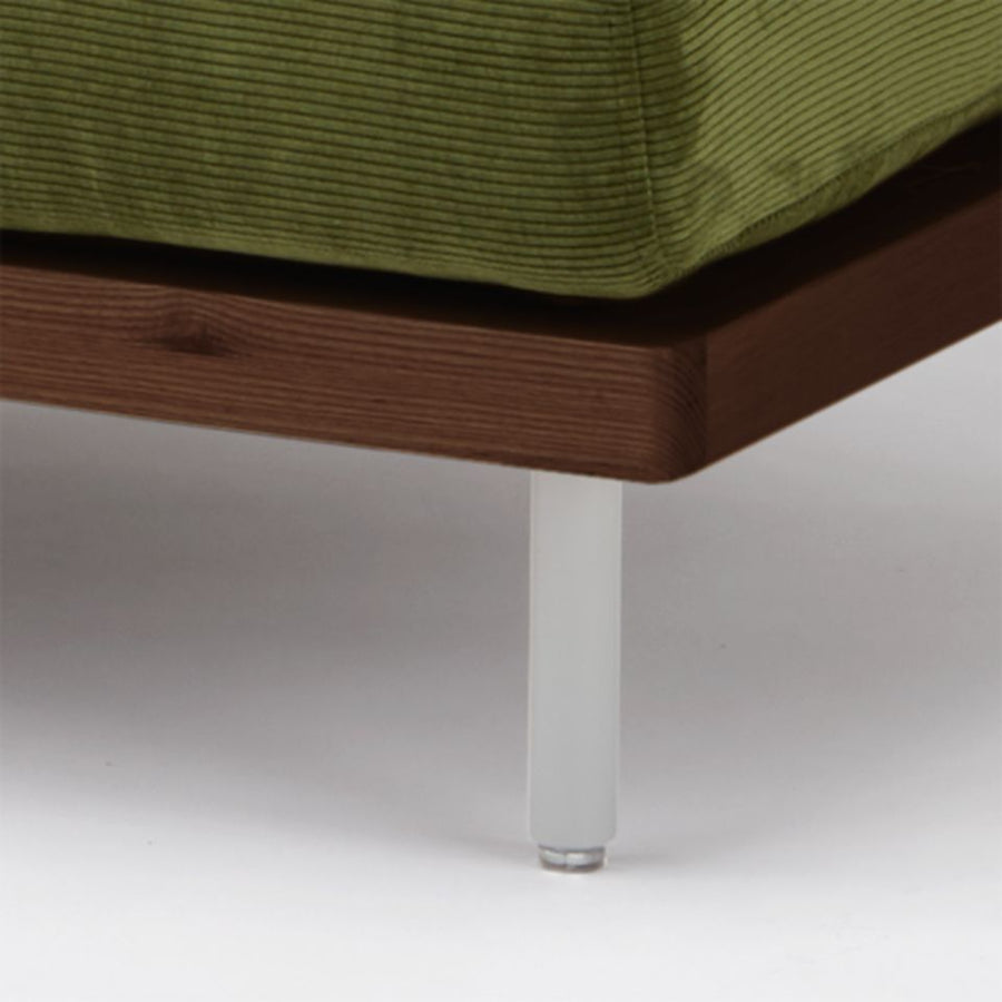 KUUM FlexCrio Sofa 2seater Brown 鉄脚グレー