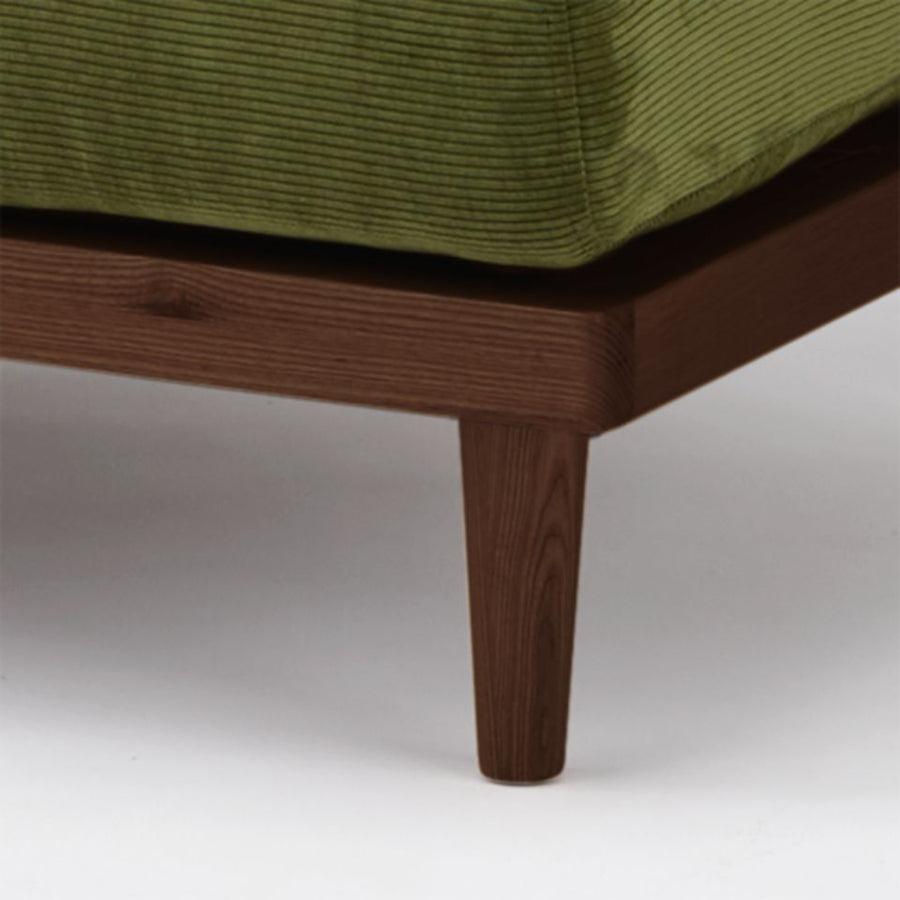 KUUM FlexCrio Sofa 2seater Brown 木製ブラウン