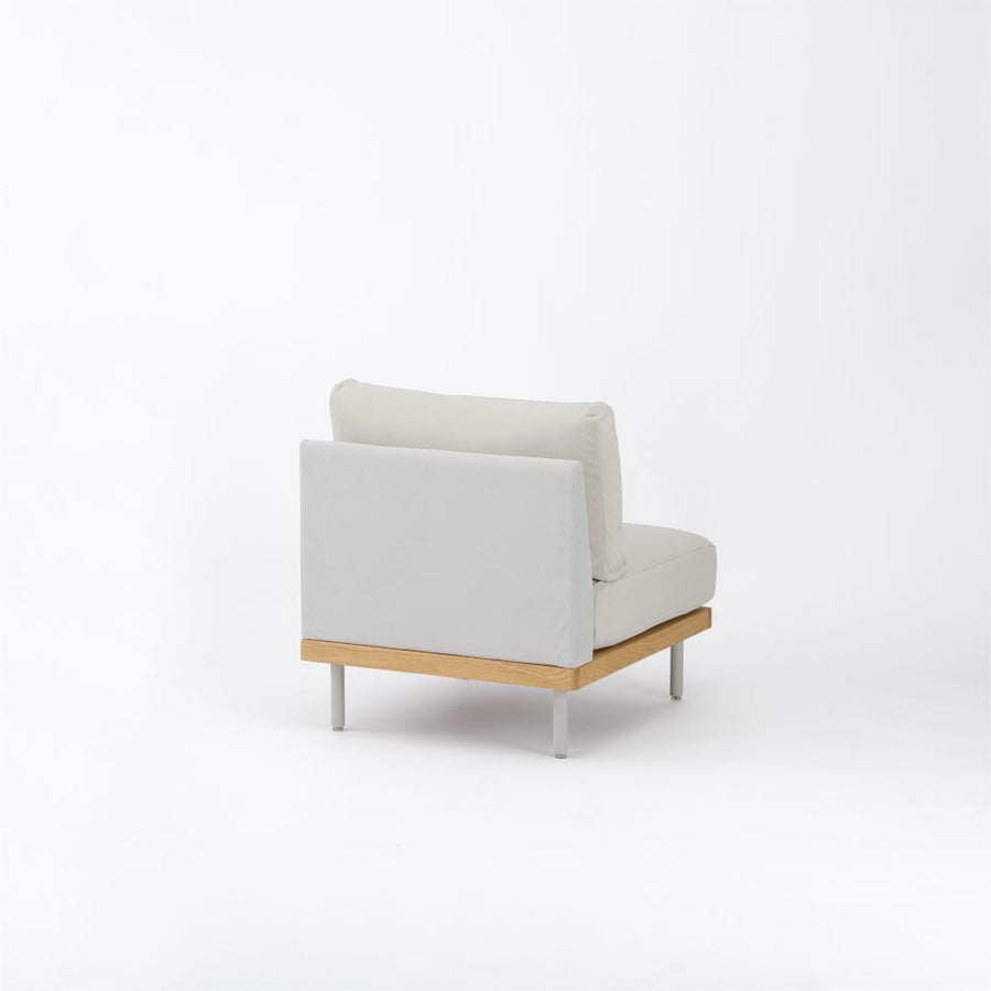 KUUM FlexCrio Sofa 1seater Natural 鉄脚グレー