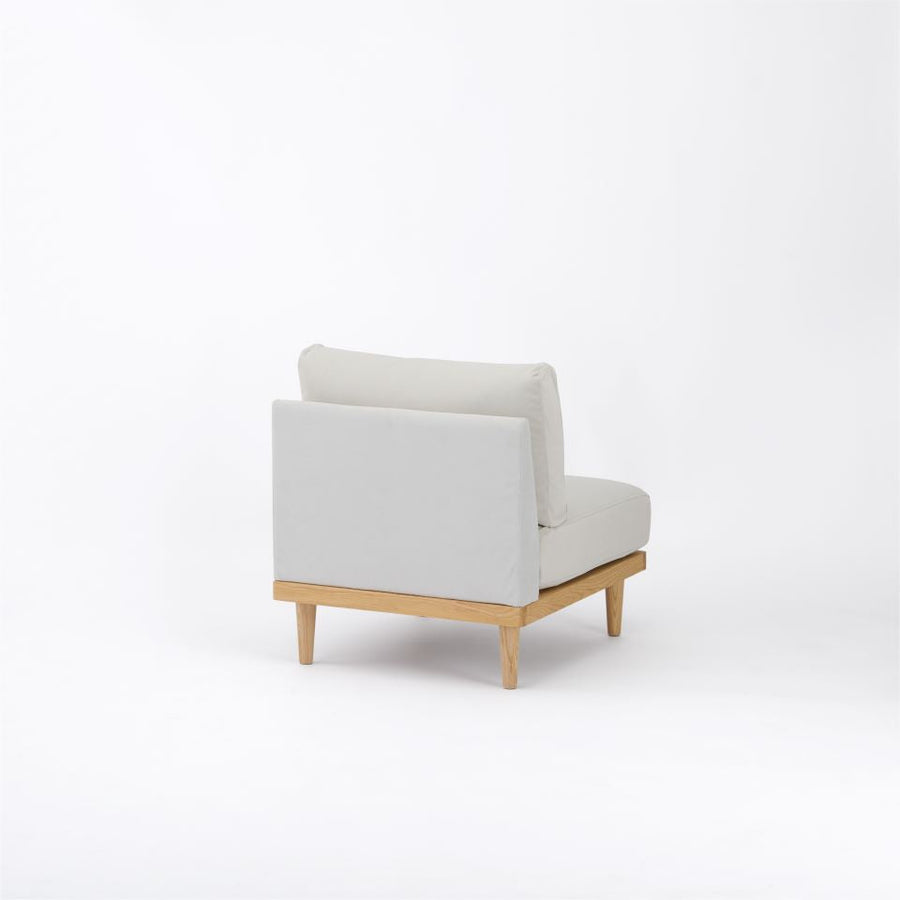 KUUM FlexCrio Sofa 1seater Natural 木脚ナチュラル
