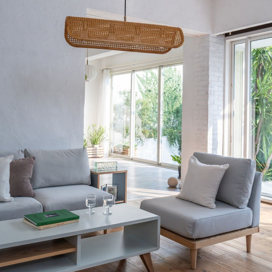KUUM FlexCrio Sofa 1seater Natural 鉄脚ブラック
