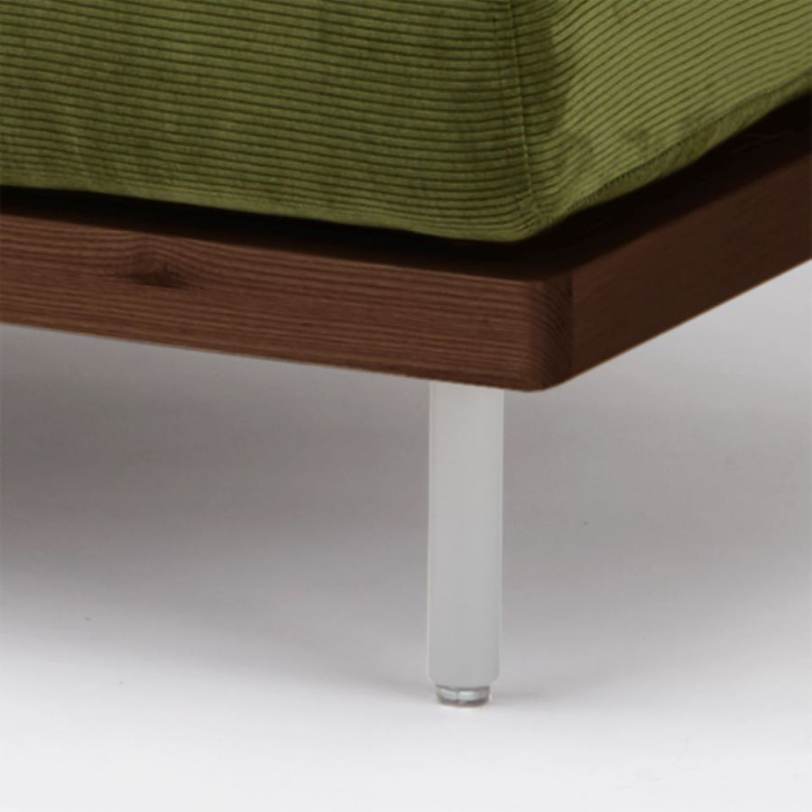 KUUM FlexCrio Sofa 1seater Brown 鉄脚グレー