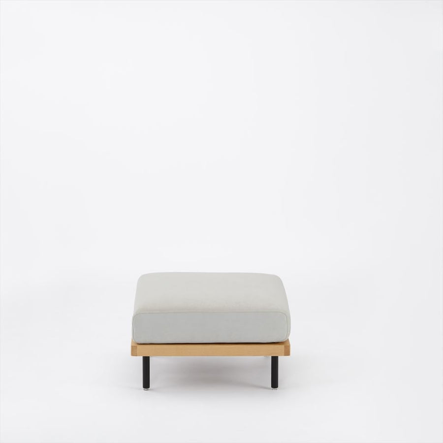 KUUM FlexCrio Sofa ottoman Natural オットマン 鉄脚ブラック