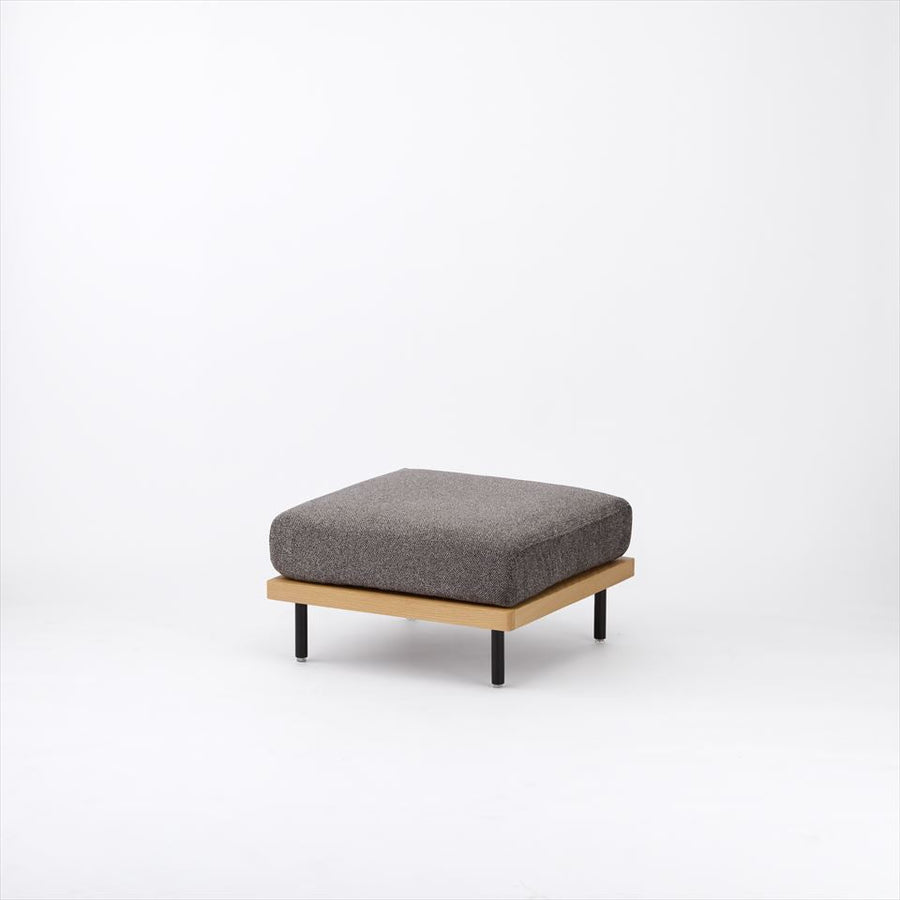KUUM FlexCrio Sofa ottoman Natural オットマン 鉄脚ブラック