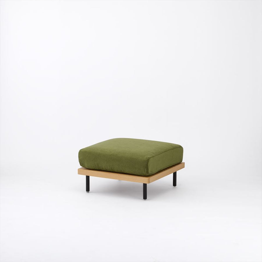 KUUM FlexCrio Sofa ottoman Natural オットマン 鉄脚ブラック