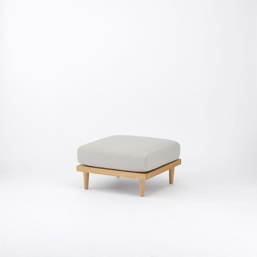KUUM FlexCrio Sofa ottoman Natural オットマン 木脚ナチュラル