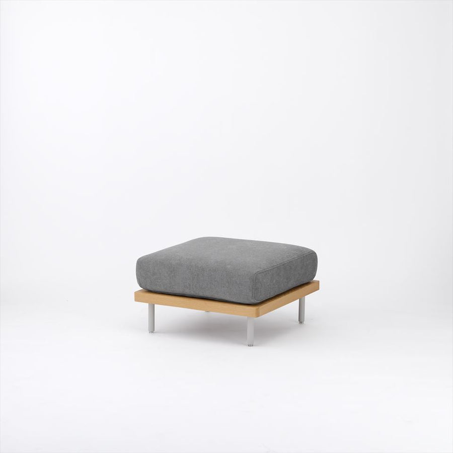 KUUM FlexCrio Sofa ottoman Natural オットマン 鉄脚グレー