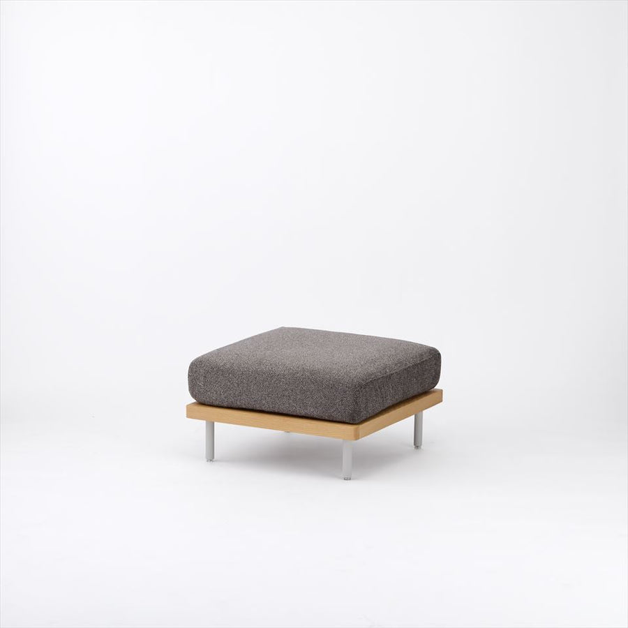 KUUM FlexCrio Sofa ottoman Natural オットマン 鉄脚グレー
