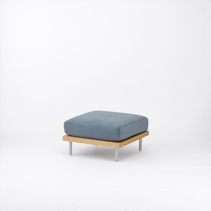 KUUM FlexCrio Sofa ottoman Natural オットマン 鉄脚グレー