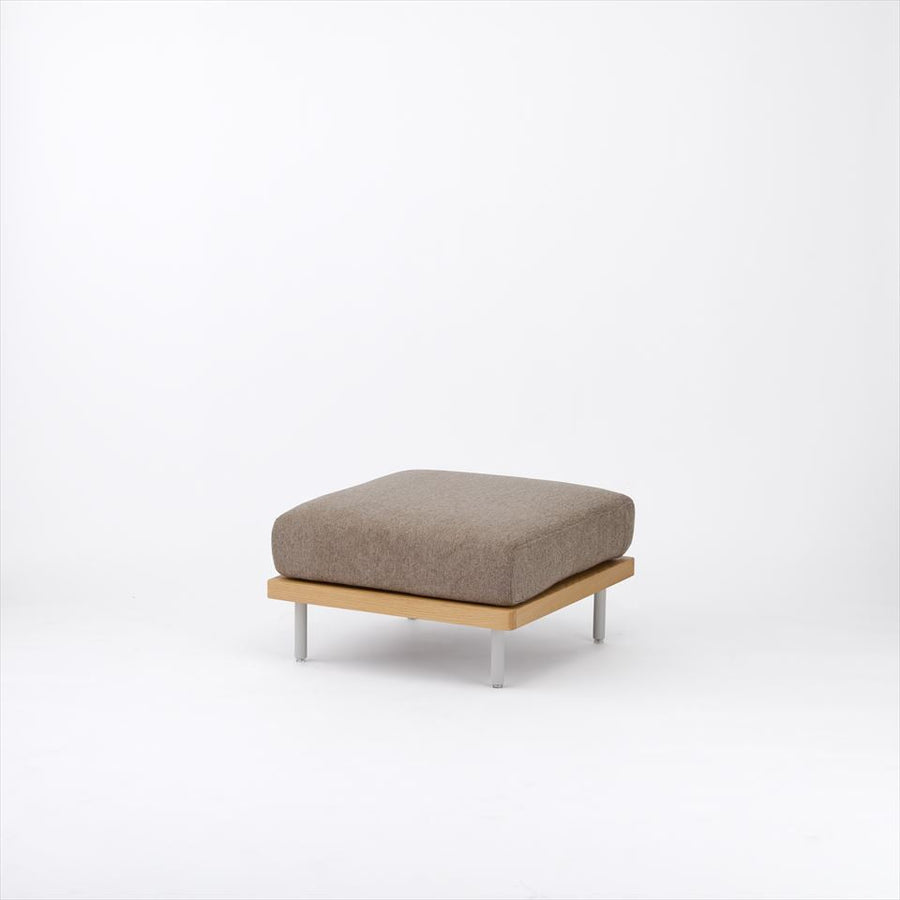 KUUM FlexCrio Sofa ottoman Natural オットマン 鉄脚グレー