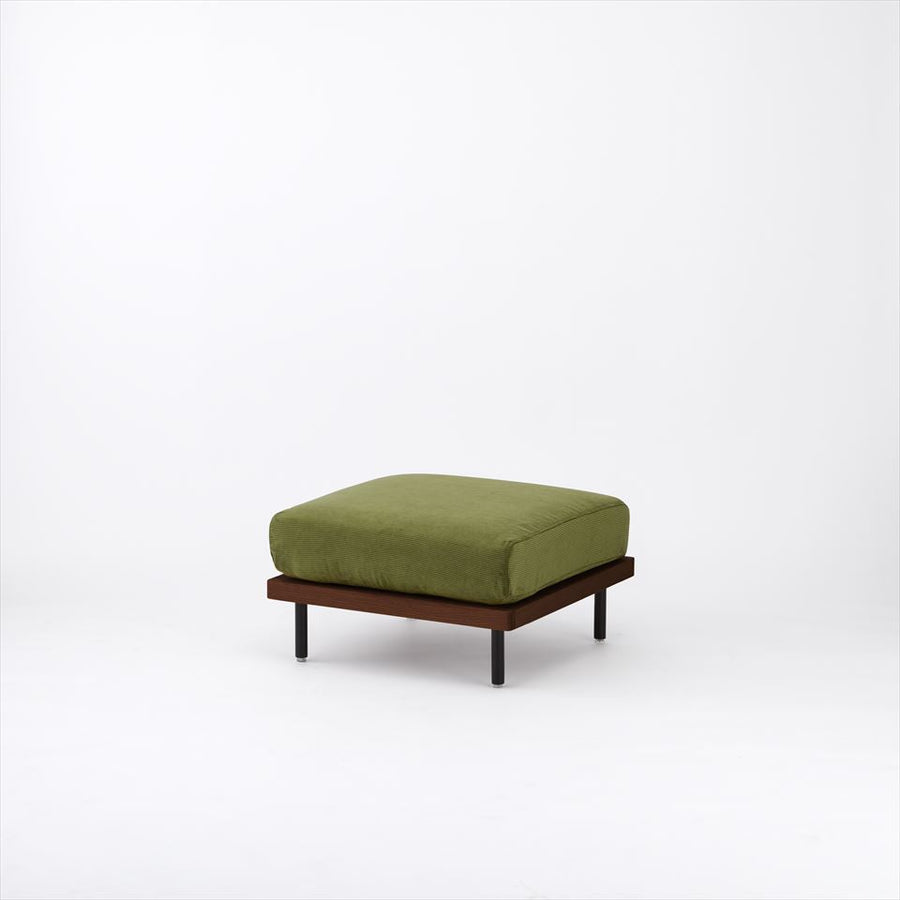 KUUM FlexCrio Sofa ottoman Brown オットマン 鉄脚ブラック