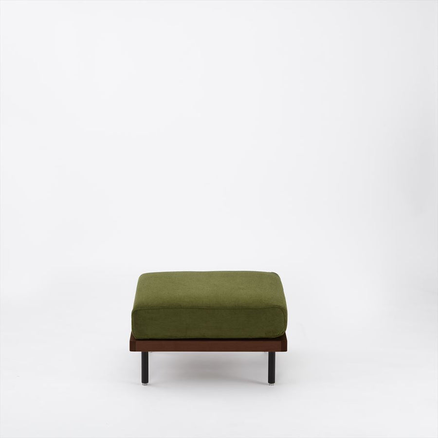 KUUM FlexCrio Sofa ottoman Brown オットマン 鉄脚ブラック