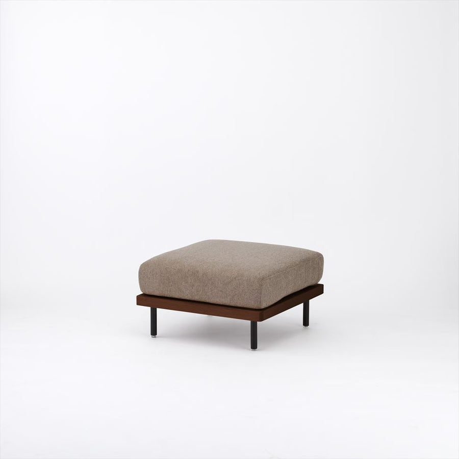 KUUM FlexCrio Sofa ottoman Brown オットマン 鉄脚ブラック