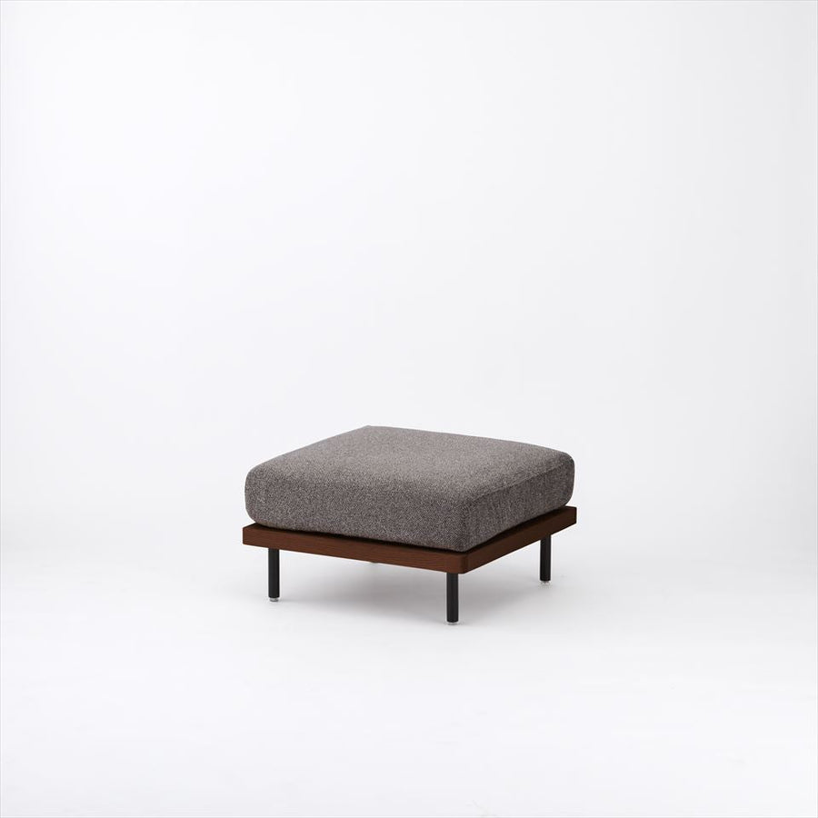 KUUM FlexCrio Sofa ottoman Brown オットマン 鉄脚ブラック