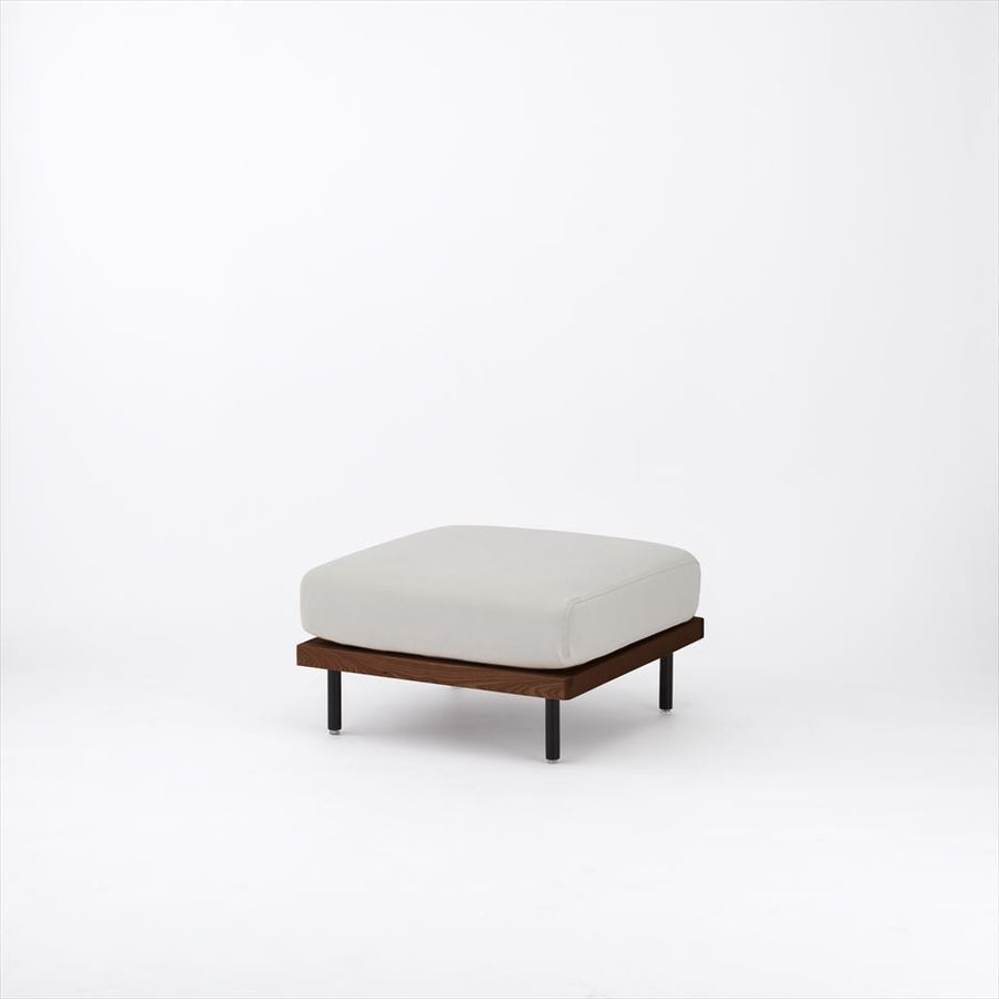 KUUM FlexCrio Sofa ottoman Brown オットマン 鉄脚ブラック