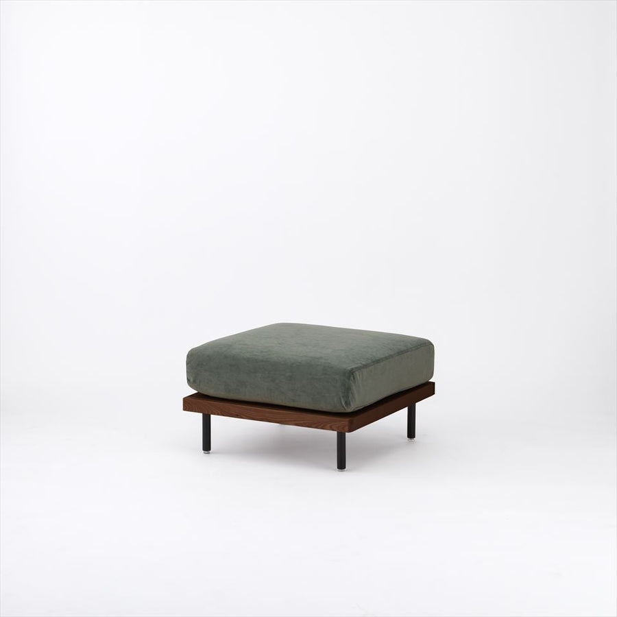 KUUM FlexCrio Sofa ottoman Brown オットマン 鉄脚ブラック