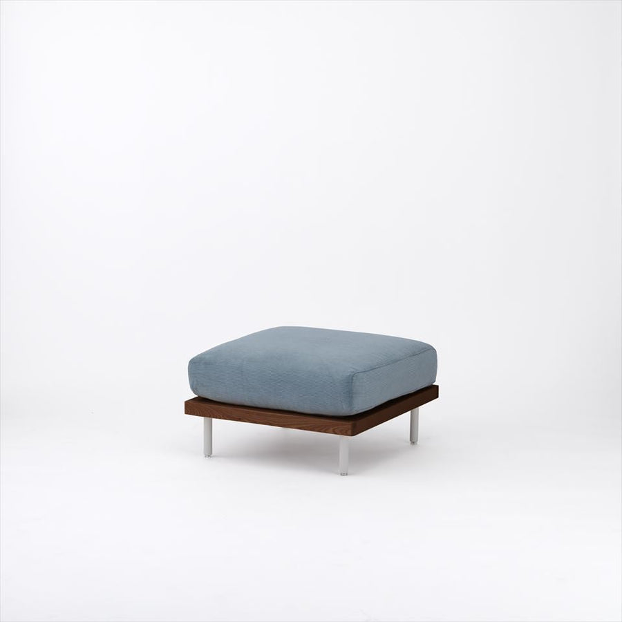 KUUM FlexCrio Sofa ottoman Brown オットマン 鉄脚グレー