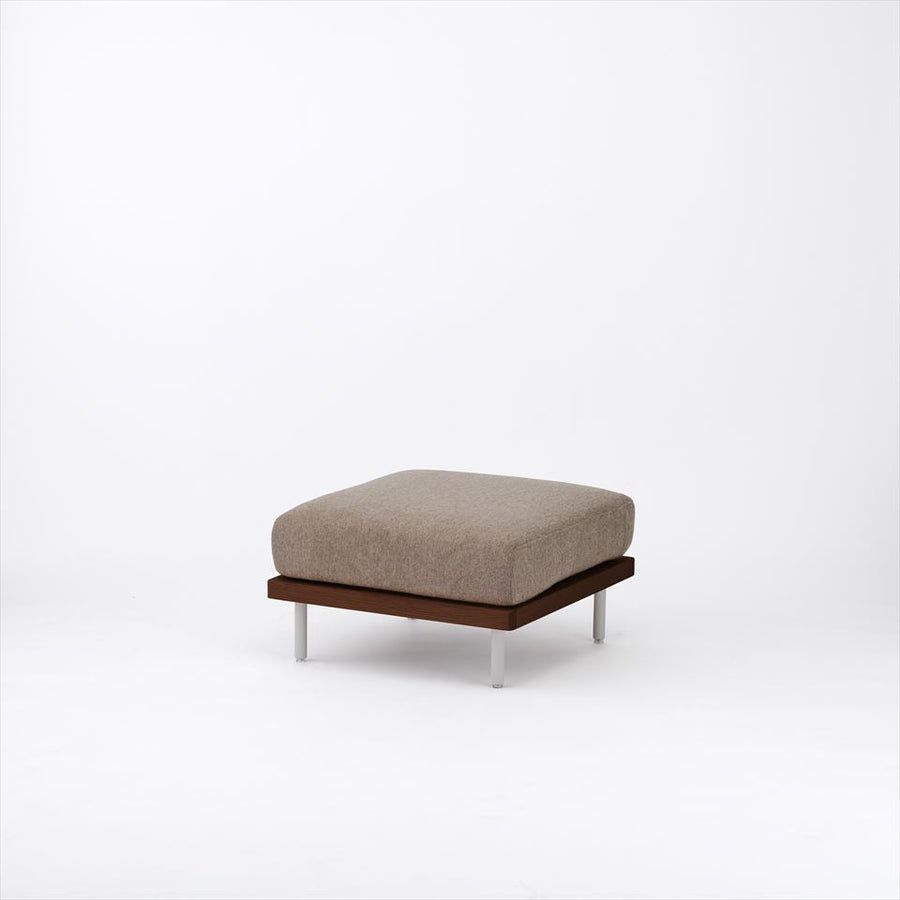 KUUM FlexCrio Sofa ottoman Brown オットマン 鉄脚グレー