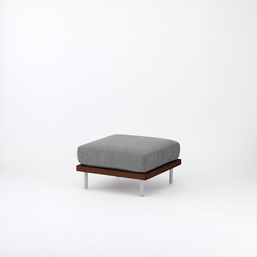 KUUM FlexCrio Sofa ottoman Brown オットマン 鉄脚グレー