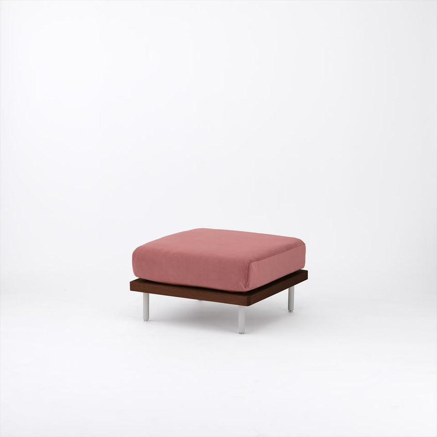 KUUM FlexCrio Sofa ottoman Brown オットマン 鉄脚グレー