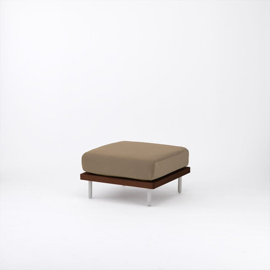 KUUM FlexCrio Sofa ottoman Brown オットマン 鉄脚グレー