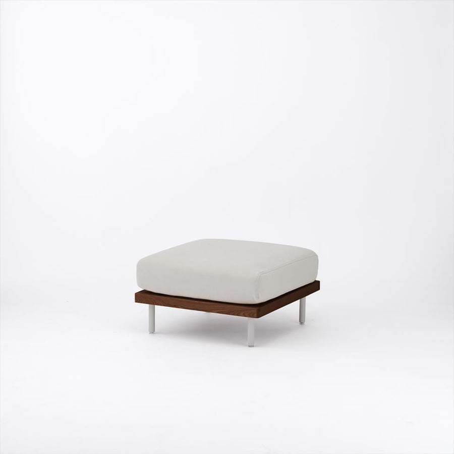 KUUM FlexCrio Sofa ottoman Brown オットマン 鉄脚グレー