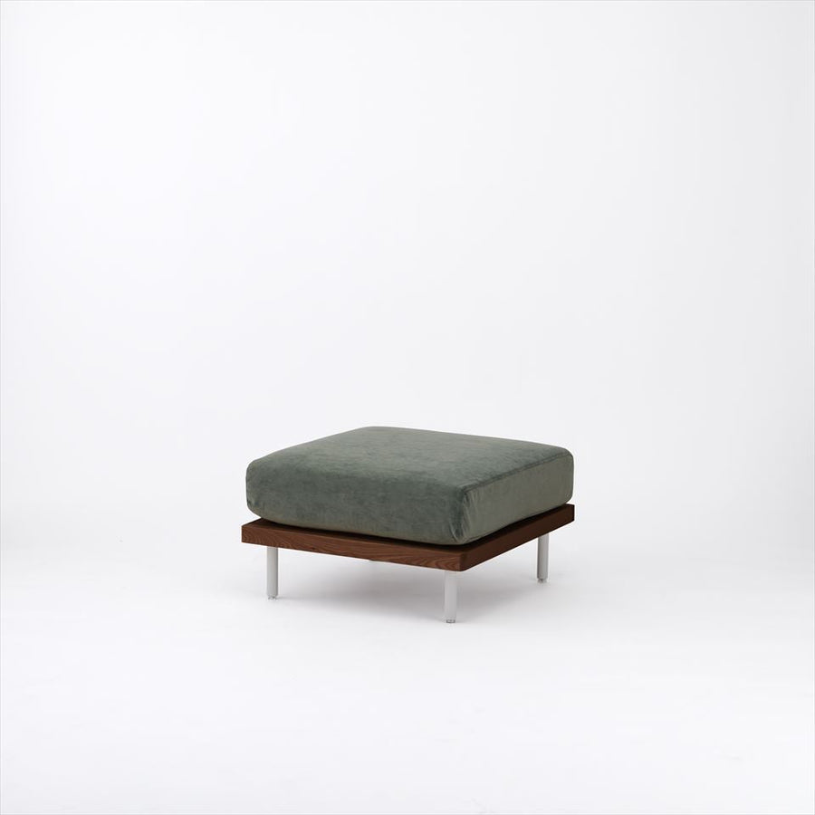 KUUM FlexCrio Sofa ottoman Brown オットマン 鉄脚グレー