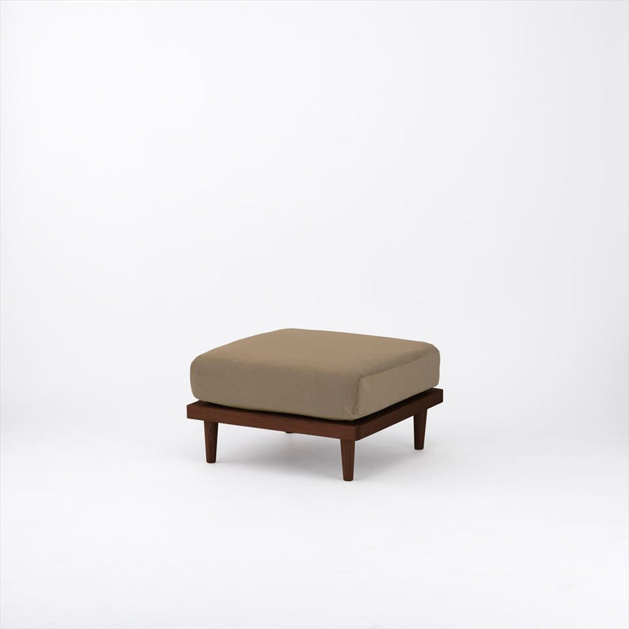 KUUM FlexCrio Sofa ottoman Brown オットマン 木脚ブラウン