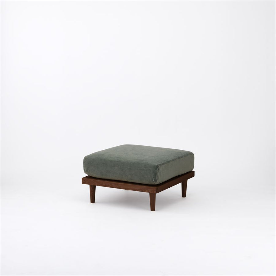 KUUM FlexCrio Sofa ottoman Brown オットマン 木脚ブラウン