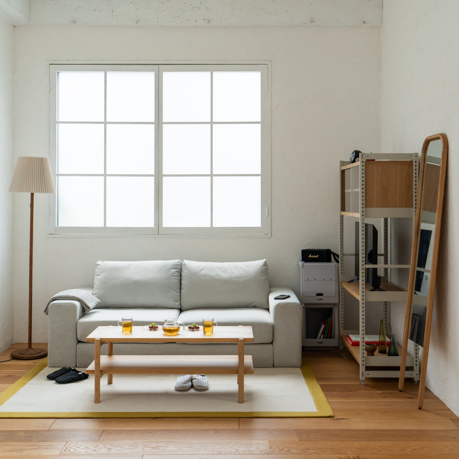 KUUM Sofa 2 seater Double arm Full Cover クーム ソファ