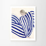 Sofia Lind Blue Stripe At Concorde 70×100cm