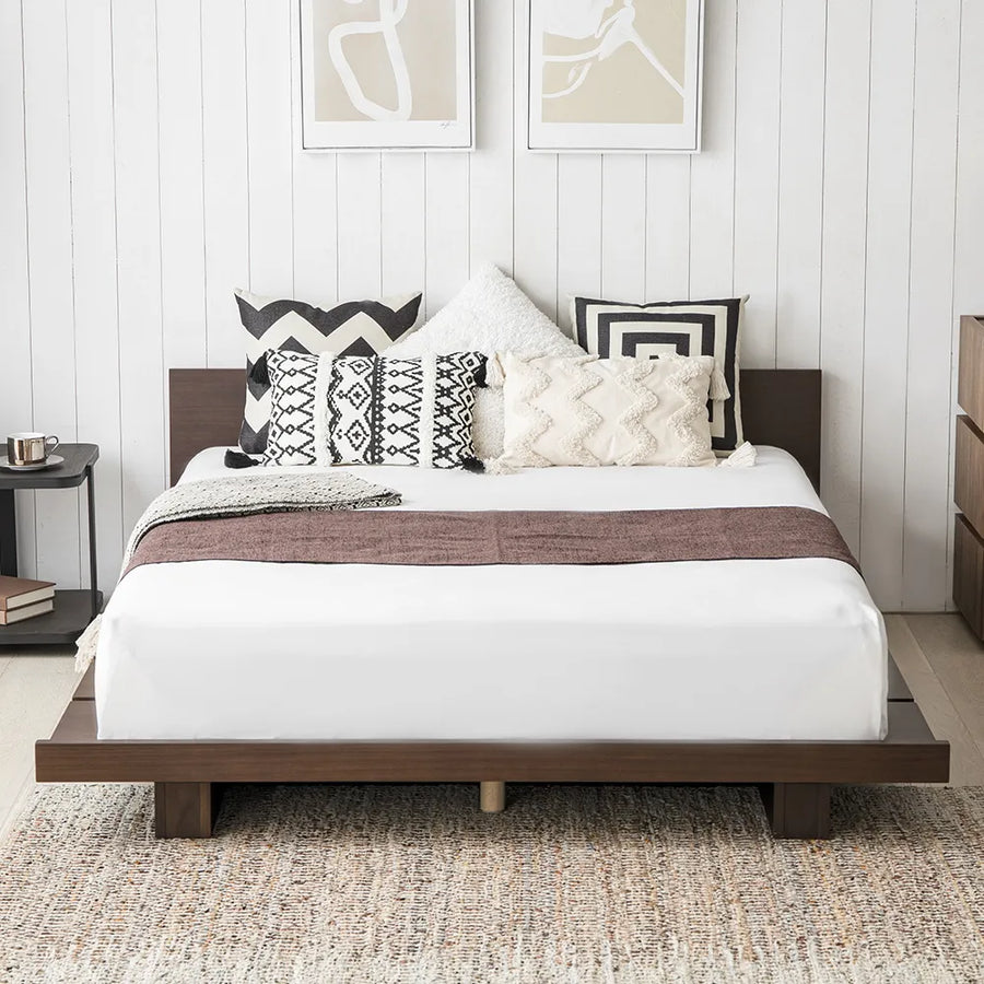 Wooden bed frame single semi-double double queen size SOLDI