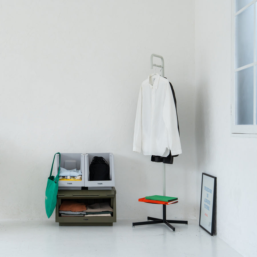 KUUM HANGER RACK ハンガーラック ブラック