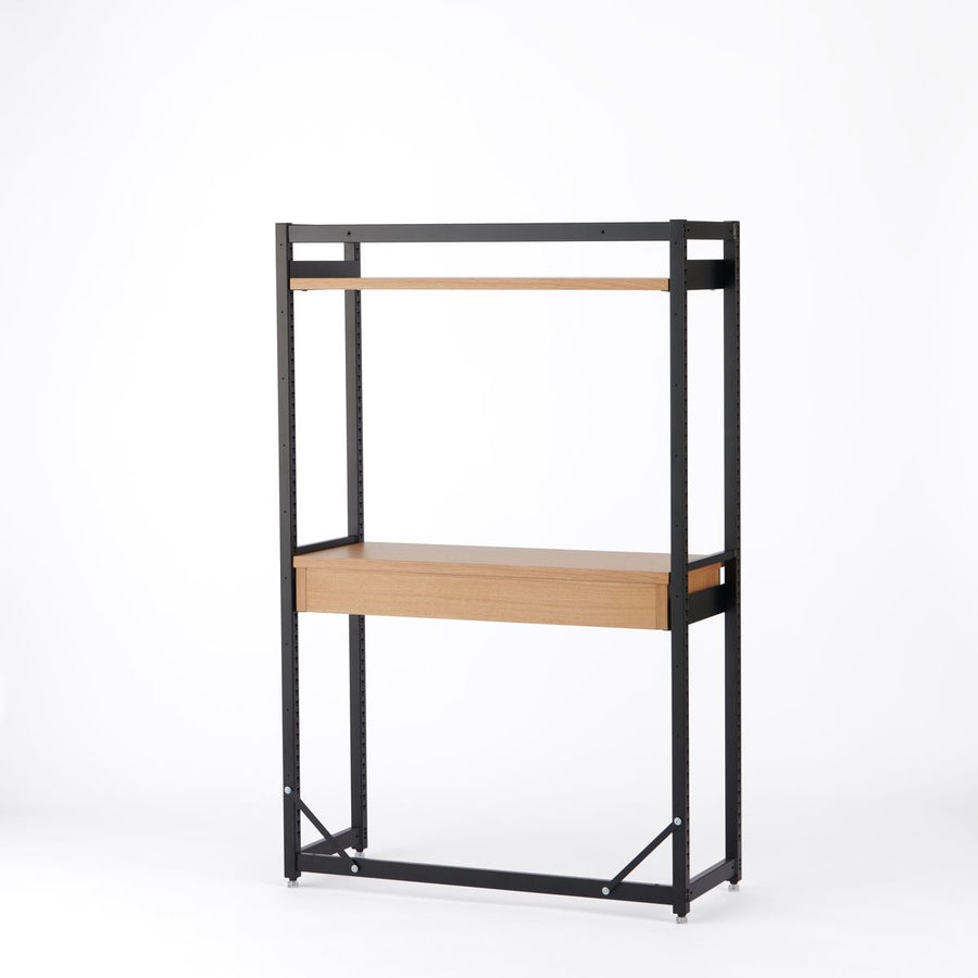 KUUM Shelf Black H1500 棚板 デスク棚 set クーム シェルフ