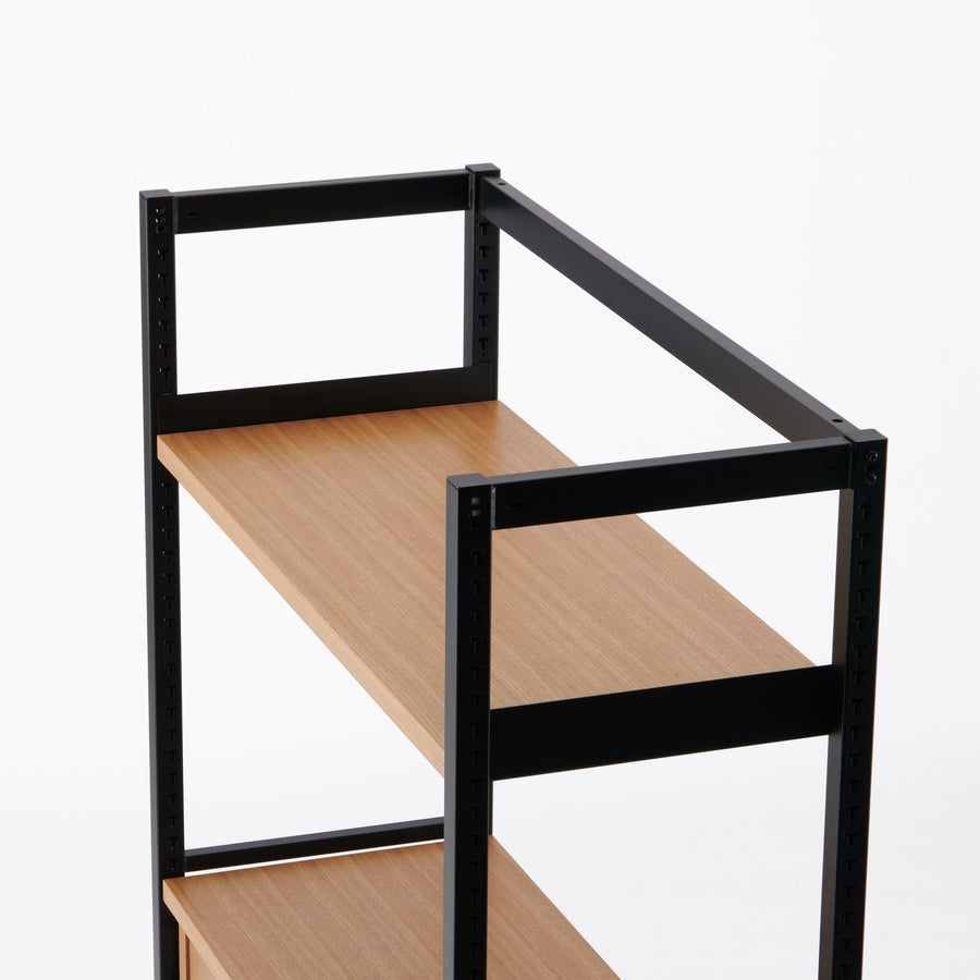 KUUM Shelf Black H1500 棚板 デスク棚 set クーム シェルフ