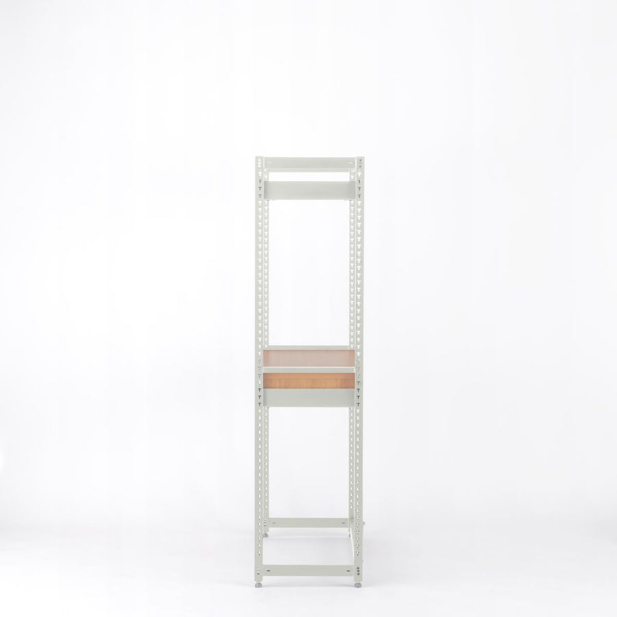 KUUM Shelf Gray White H1500 棚板 デスク棚 set クーム シェルフ