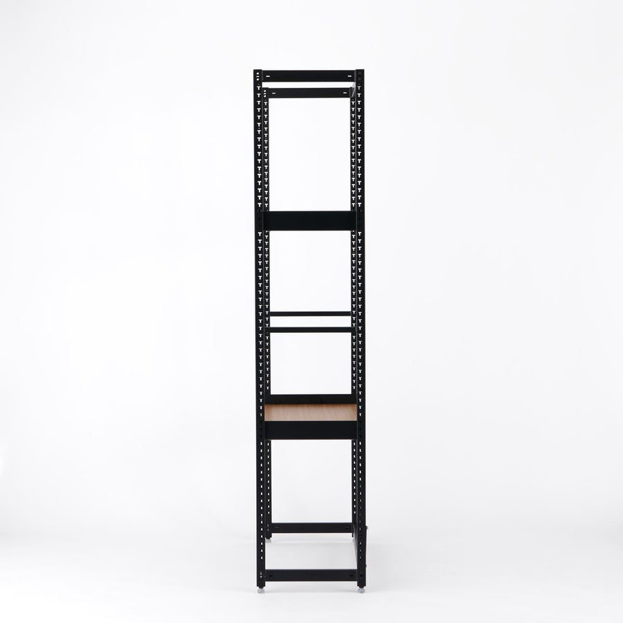 KUUM Shelf Black H1800 棚板2段 set クーム シェルフ