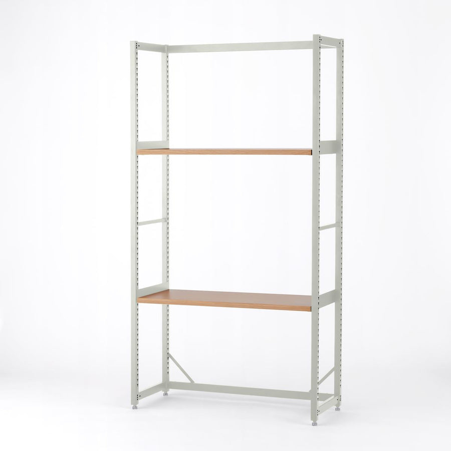 KUUM Shelf Gray White H1800 棚板2段 set クーム シェルフ