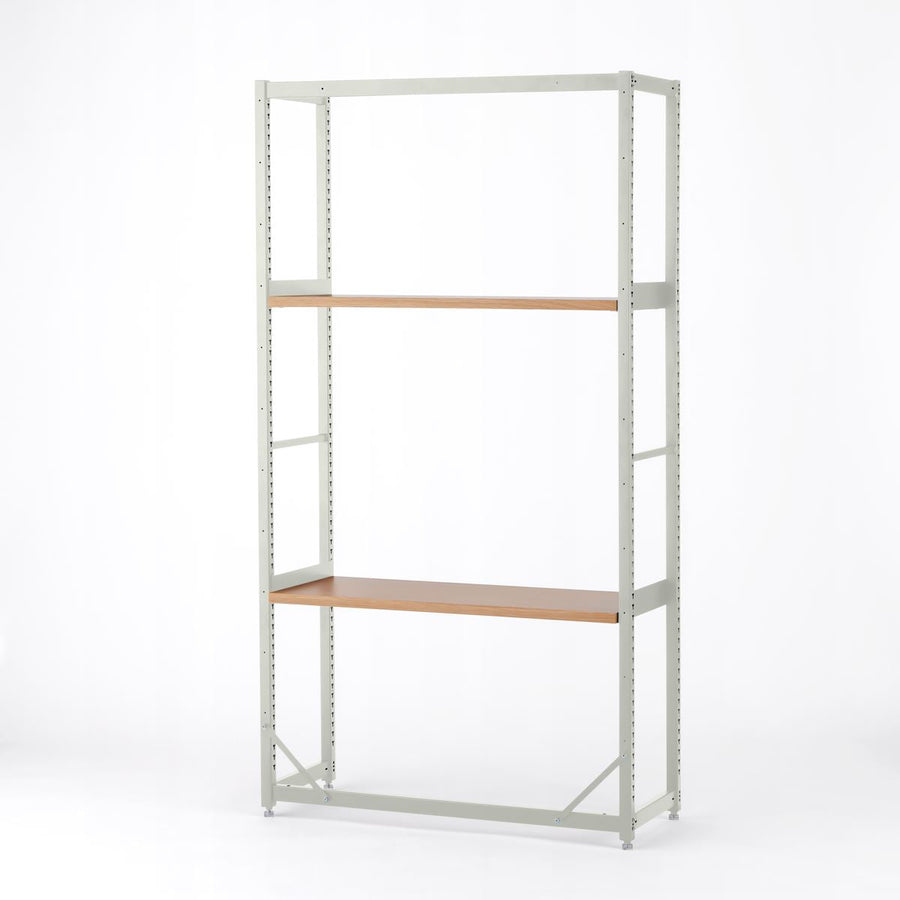 KUUM Shelf Gray White H1800 棚板2段 set クーム シェルフ