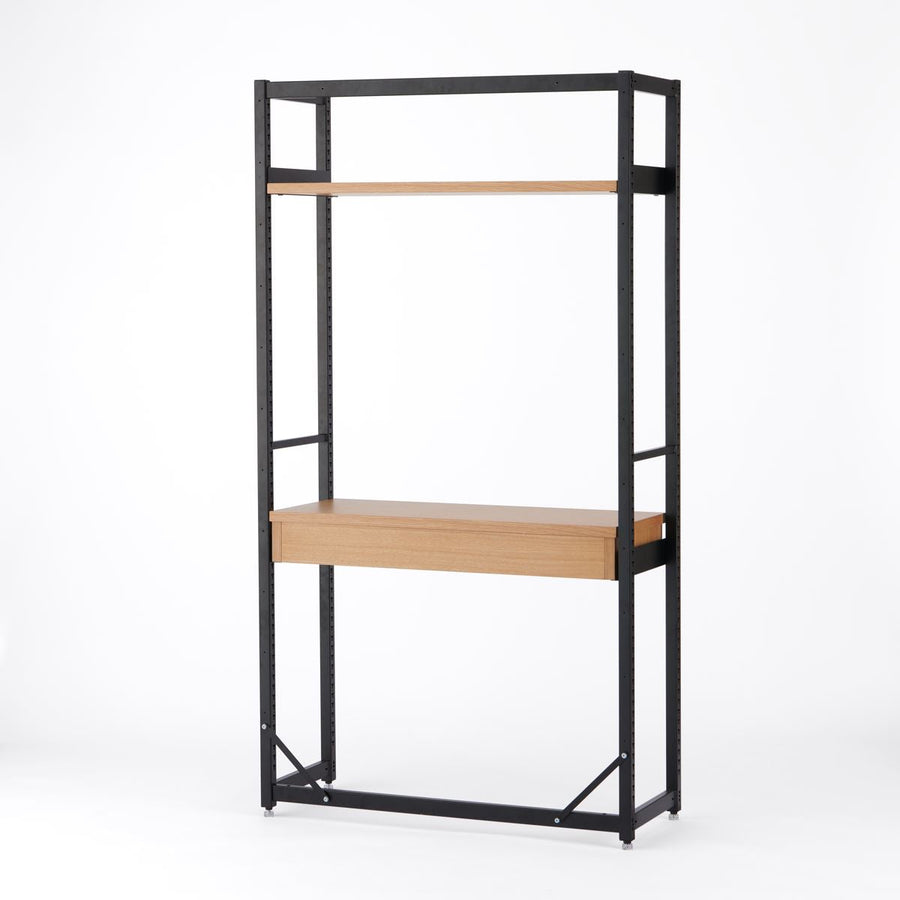 KUUM Shelf Black H1800 棚板 デスク棚 set クーム シェルフ
