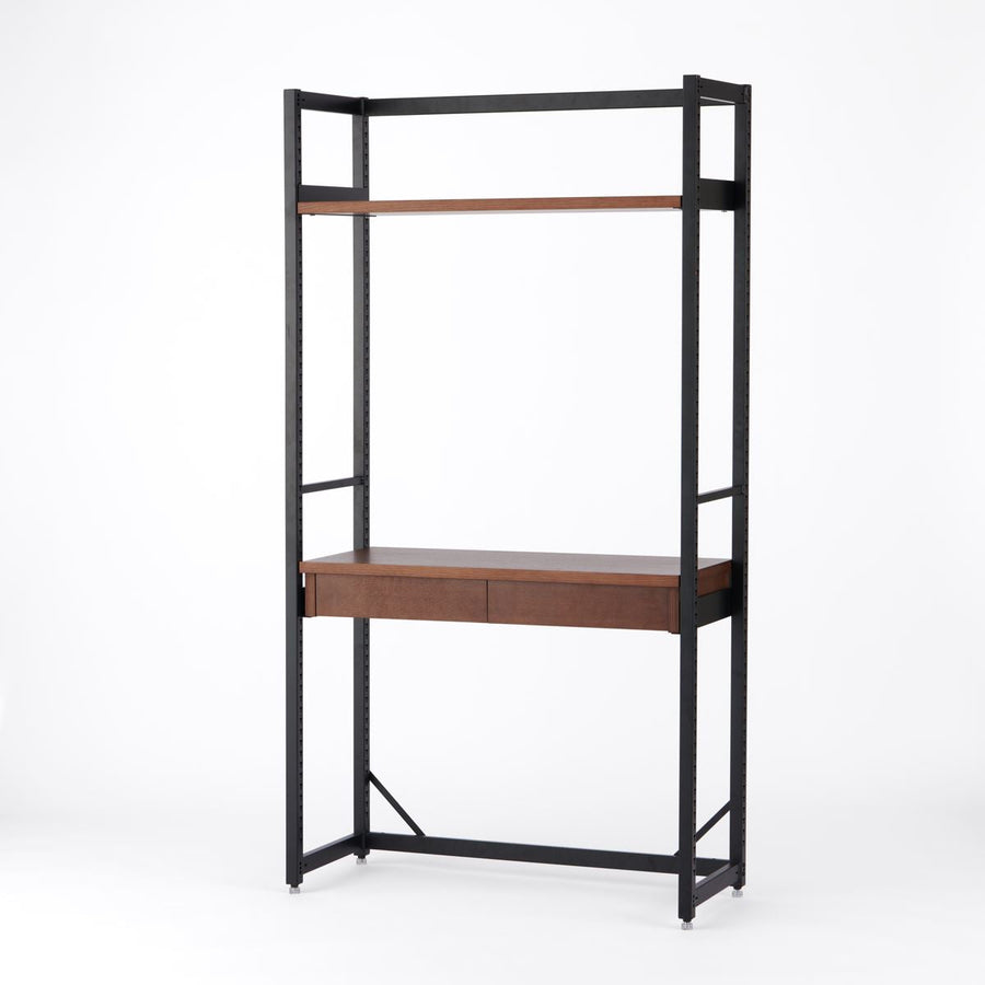 KUUM Shelf Black H1800 棚板 デスク棚 set クーム シェルフ