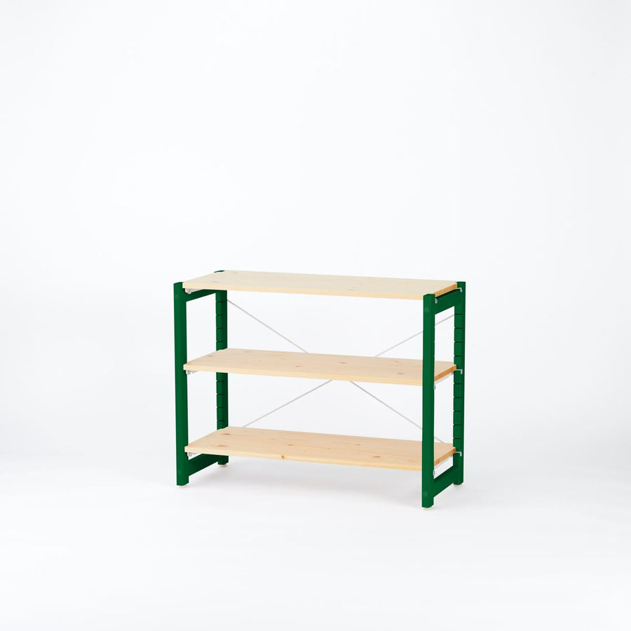 Wooden Shelf Arten W900×H750 3段 ウッデン シェルフ アルテン