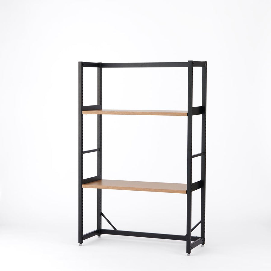 KUUM Shelf Black H1500 棚板2段 set クーム シェルフ